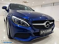Mercedes Benz C180 Coupe R17 LED 2016 Blue